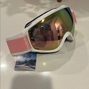 Findway Ski Goggles with Pink Strap